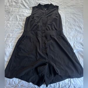 Athleta Black Brooklyn Utility Romper